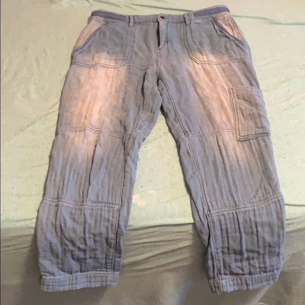 faded cargo jeans